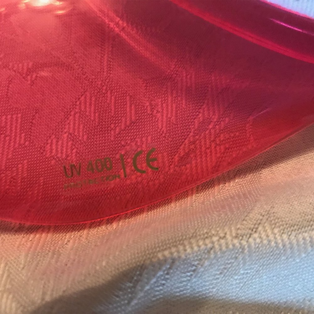 VON DUTCH MAGIC UV PINK VISOR HAT | Pink Fluorescent Visor Glows!! - Picture 9 of 12
